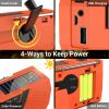 Emergency Hand Crank Radio with LED Flashlight for Emergency, Portable Weather Radio with 2000mAh Power Bank Phone Charger, USB Charged & Solar Power